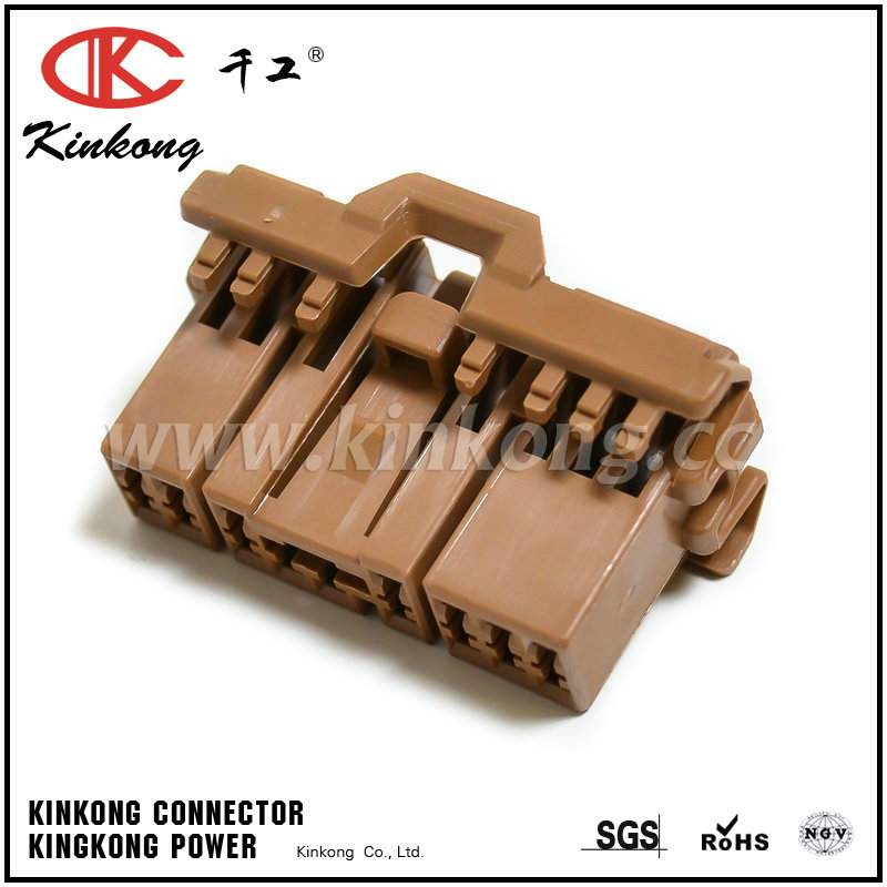 16 pin female waterproof type for car automotive electrical connectors