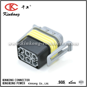 6 pin male waterproof mold automotive electrical connectors  CKK7063C-2.2-21