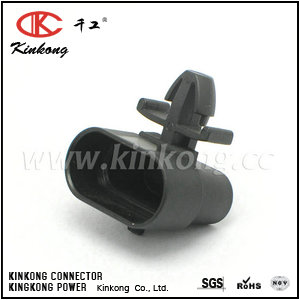 3 pin male female waterproof connector DT clip  3pin clip