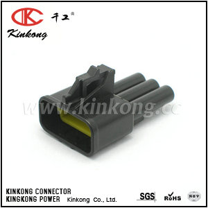 3 pole male waterproof type electrical automotivel connectors CKK7038E-3.5-11