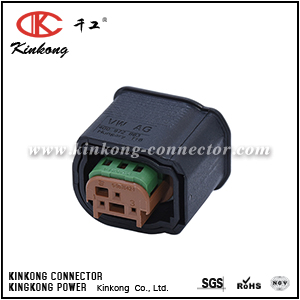 4G0 972 883 1534042-3 5-967642-1 5-968403-1 3 hole auto electrical connector for VW AG CKK7031G-0.7-21 