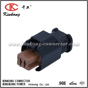 1801175-6 2 hole female cable connector for TE CKK7021N-2.5-21