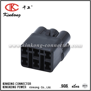 6 hole receptacle automotive connector  CKK7065S-2.2-21