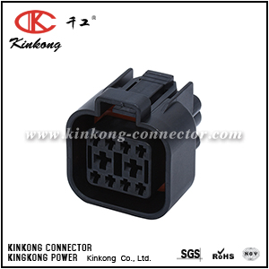 10 pole female hybrid cable connector CKK7103-1.5-3.5-21