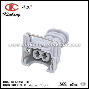282189-3 2 pole female electrical connectors CKK7023-3.5-21