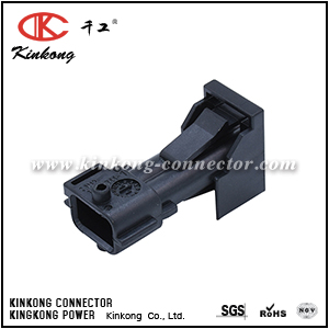1-962344-1 2 pin male black amp automotive electrical connector  CKK7028-3.5-11