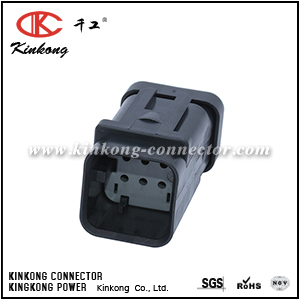 1717975-2 6 pin car electrical connector 