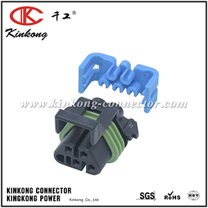 12146047 5 pole female waterproof automotive electrical wire connectors  CKK7052G-1.5-21