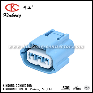 6189-0928  3 way female automotive electrical connectors   CKK7038B-2.2-21