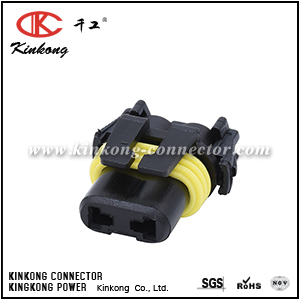 2 ways female automobile connector CKK7022E-2.8-21