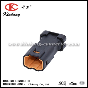 4 pins blade Registration Plate Lamp connector CKK7041HB-0.7-11