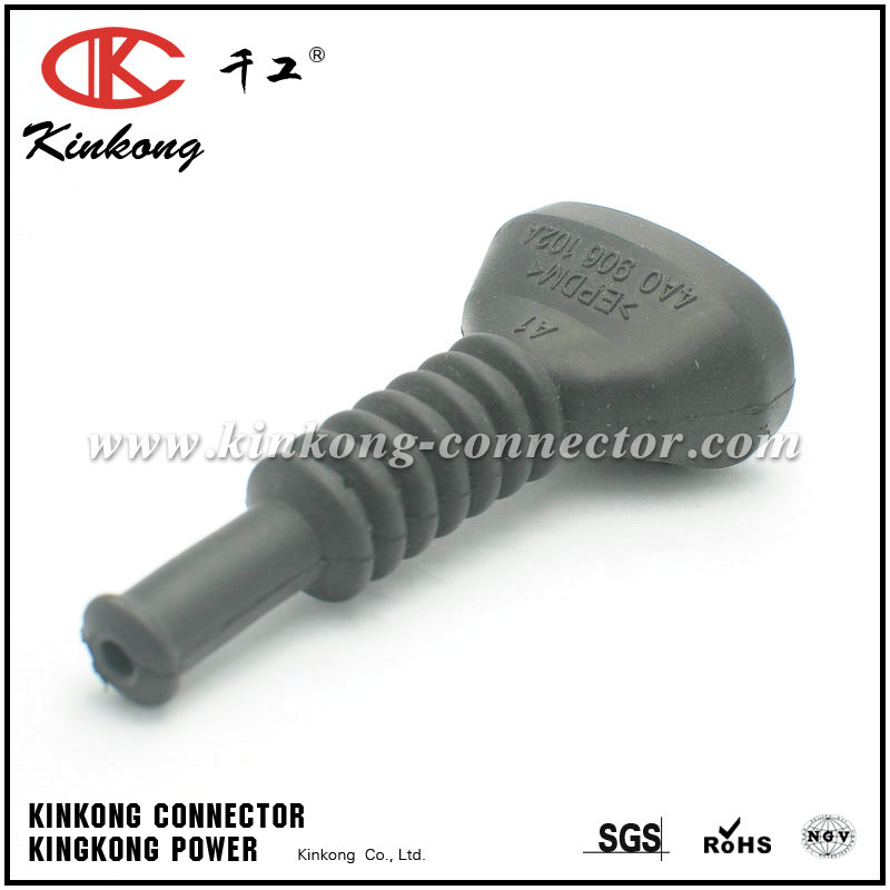 Car rubber boot for 3 pin female male automotive connector for Audi 4A0 906 102A