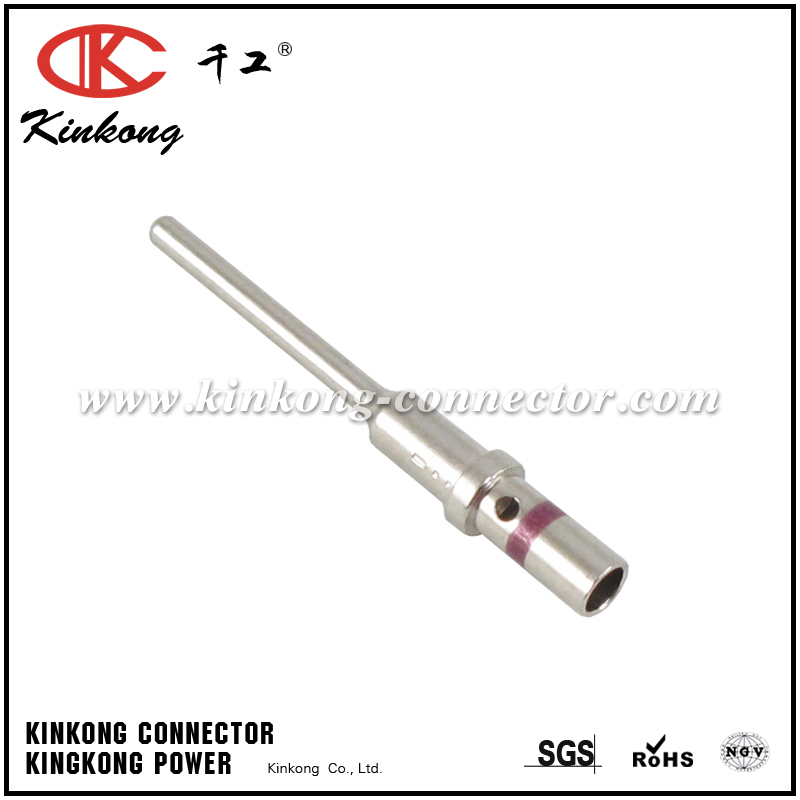 Rectangular Power Contact, DTM Series, Nickel Plated Contacts 0460010