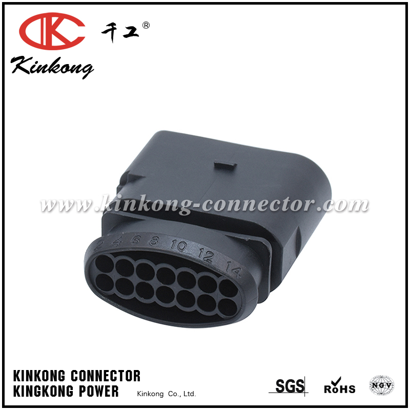6X0 973 817 14 pin male VW AUDI SKODA connector CKK7145-1.5-11 ...