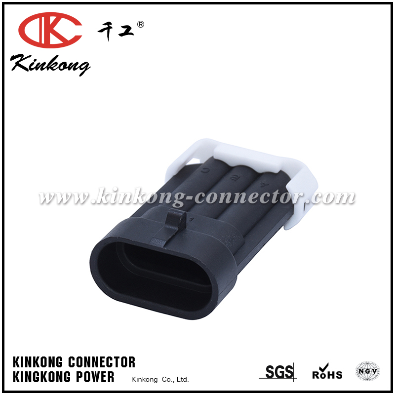 3 pin male electrical connectors  CKK7032A-1.5-11