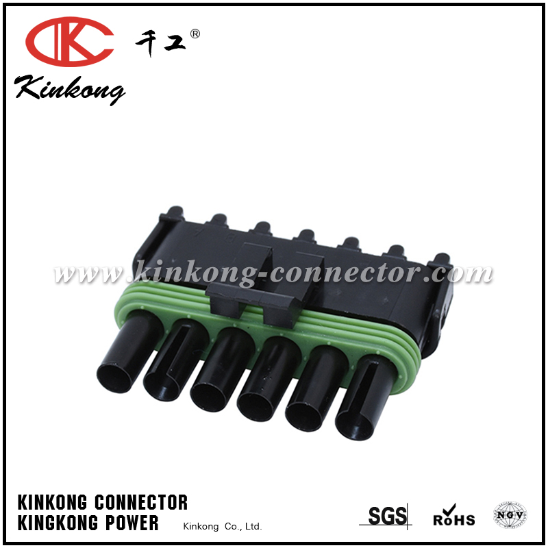 12015799 6 hole female crimp connector CKK3061-2.5-21