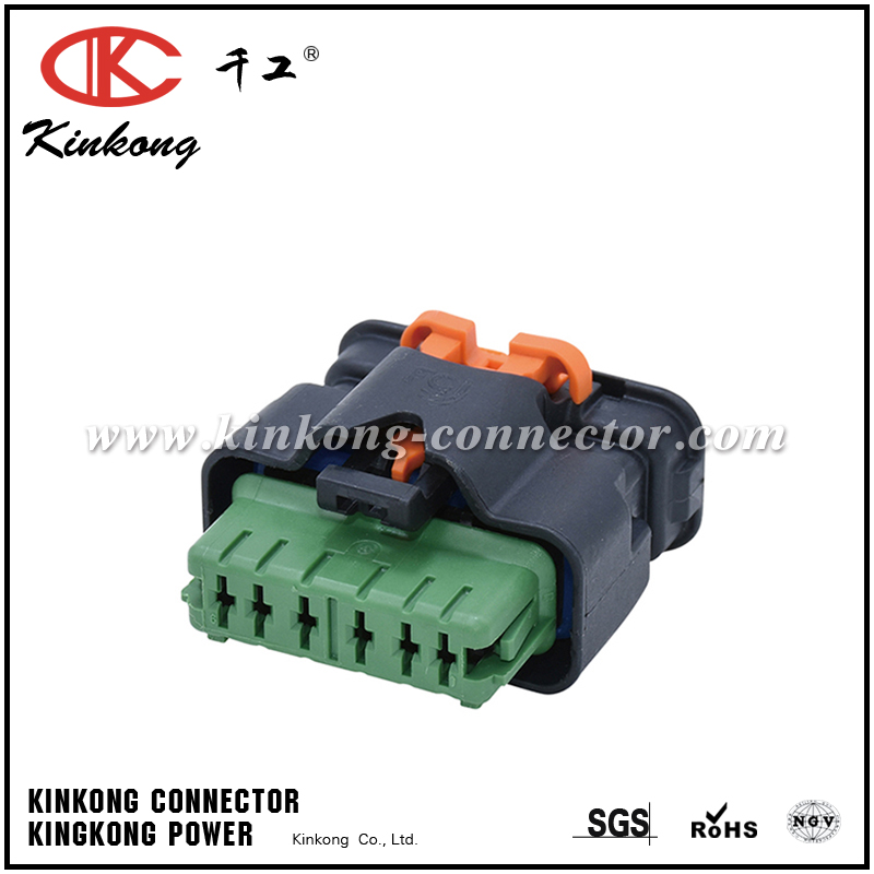 F743700 13935410 6 hole female  electrical wire plug CKK7062A-2.5-21