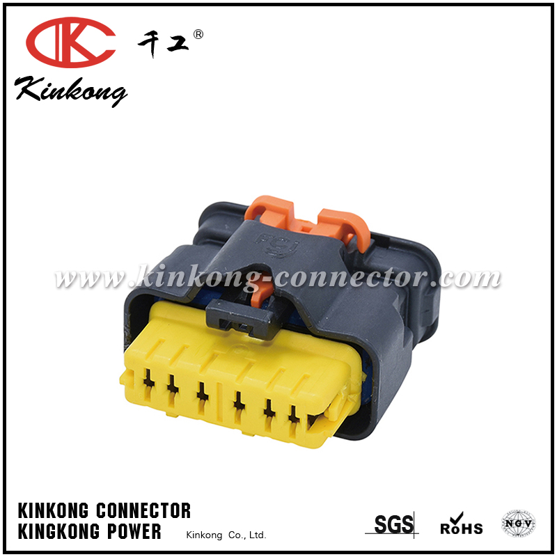 F643700 13885362  6 pole female waterproof electric wire plug CKK7062Y-2.5-21