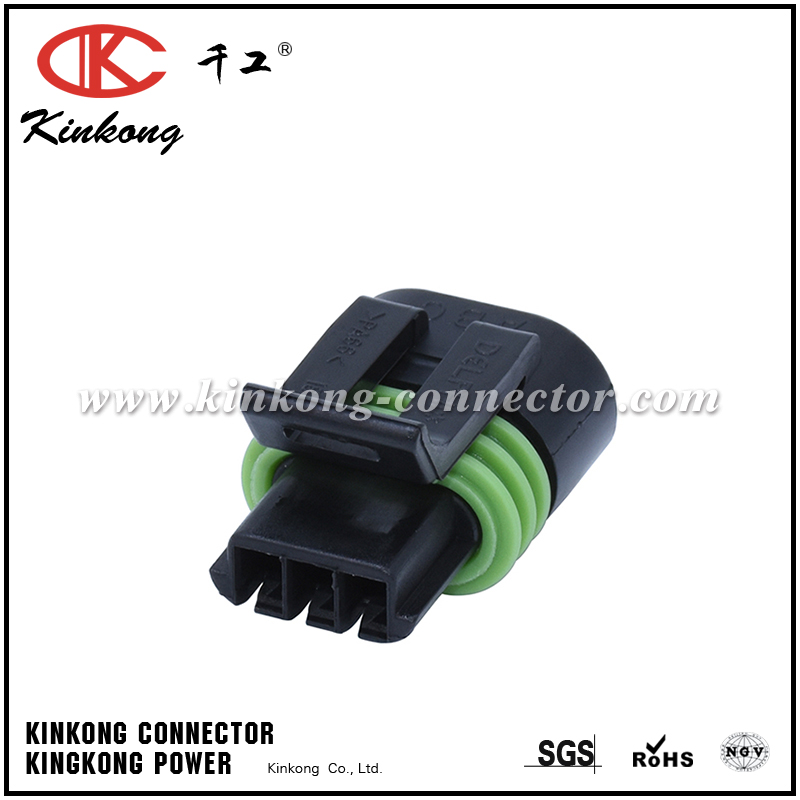 12162182 12162185 3 ways femael TPS connector Used on the crankshaft position sensor of the Leopaard car CKK7033-1.5-21