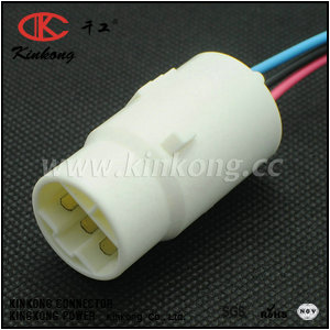 6 pin female waterproof automotive electrical connectors  CKK7065B-2.8-11