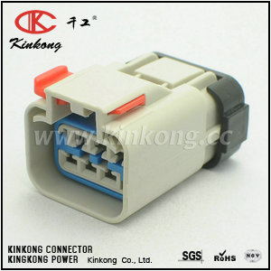 54200609 6 hole female waterproof automotive electrical connectors  CKK7067D-2.8-21