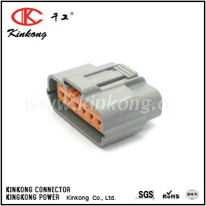  6195-0035  6 pole female connector waterproof cable connectors  CKK7066A-2.2-21