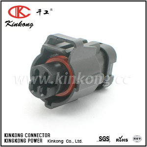 3pin female waterproof cable connector  CKK7036Q-1.5-21