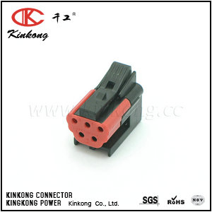 5pole female automotive electrical connectors  CKK3052B-1.5-21