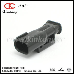 7282-4421 2 pole male cable connectors CKK7021N-2.2-11