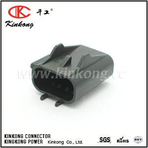 2 pole male waterproof auto plug  CKK7026A-6.3-11