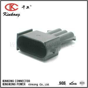 3 hole male waterproof automotive connectors CKK7038C-2.2-11