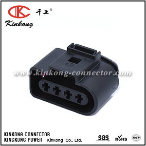1J0 973 724 4 pin female wire electrical connectors CKK7045-3.5-21