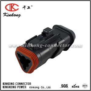 DT04-3P-CE09 AT04-3P-MM03BLK  3 pin automotive connector