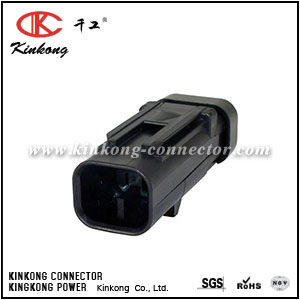 776428-4 2 pin male waterproof auto electric automitive connector ...