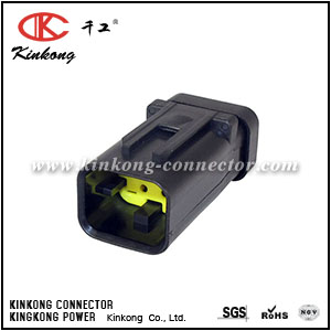 776488-3 4 pin male electrical cable connector