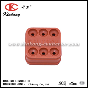 Kinkong 6 way rubber seal for automotive connector suit DT06-6S DT04-6P CKK006-05