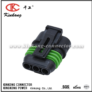 3 hole female waterproof sockets  CKK7032D-1.5-21