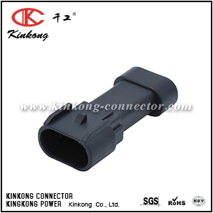 Kinkong 3 pin male waterproof cable connectors  CKK7033-1.5-11