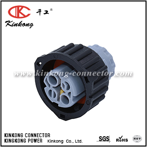 2-1813099-3 2 pin female automotive connector for TE 1121700225PC001 CKK3022D-2.5-21