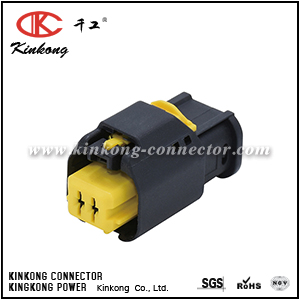 2 pole female waterproof plug CKK7021Q-2.5-21