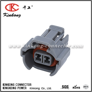 6189-0039  2 way gray female Nippon Denso type Fuel Injector Plug CKK7024D-2.0-21