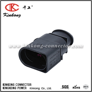 1J0 973 852 1703531 1703532 1-966703-1 2 way VW connector CKK7025-6.3-11