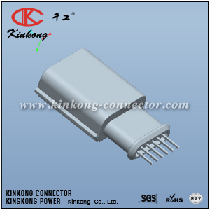 6 pins blade wiring connector 