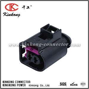 4D0 971 992 60404001 Female 2 hole wiring harness connectors for VW AUDI CKK7025A-3.5-21
