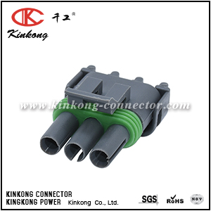 3 pole female cable wire connector CKK3031E-2.5-21