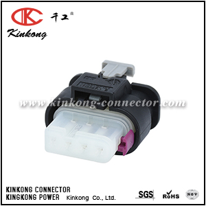 2-1718645-1 4 hole female cable connector CKK7042D-1.0-21