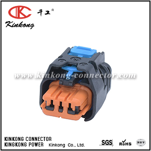 13847082 3 hole female automobile connector