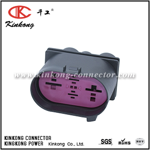 4 pins male Hybrid crimp connector  CKK7042Y-6.3-9.5-11