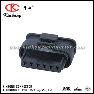 Kinkong 6 hole female waterproof wire connector CKK7061W-1.0-21