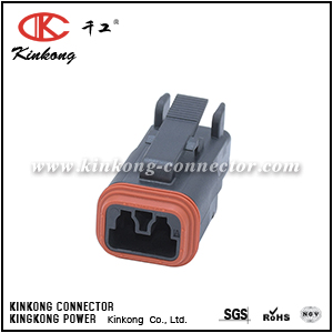 DT06-2S-E004 TE 2 ways female automobile connector